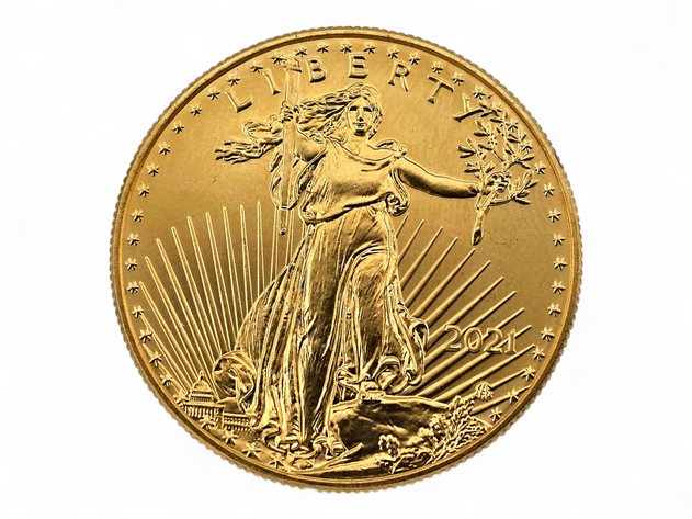 2021 $50 1 ozt American Gold Eagle Coin