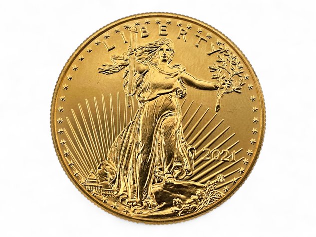 2021 $50 1 ozt American Gold Eagle Coin