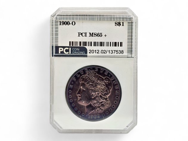 PCI MS65+ 1900-O Morgan Silver Dollar