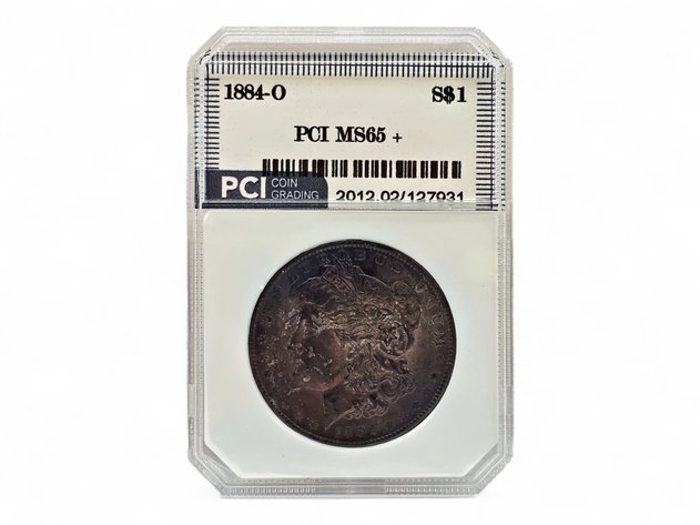 PCI MS65+ 1884-O Morgan Silver Dollar