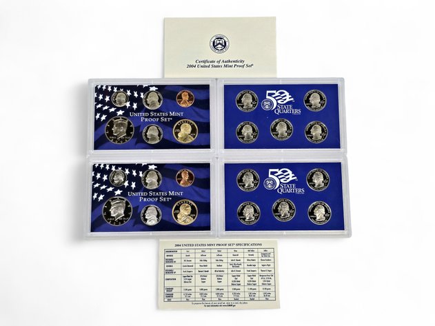 2004 U.S. Mint Proof Sets w/ State Quarters