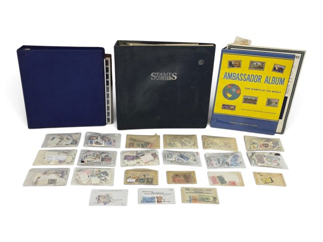 Stamp Albums & Loose Stamps
