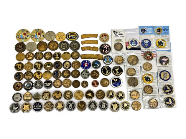 Military Challenge Coins & Medallions