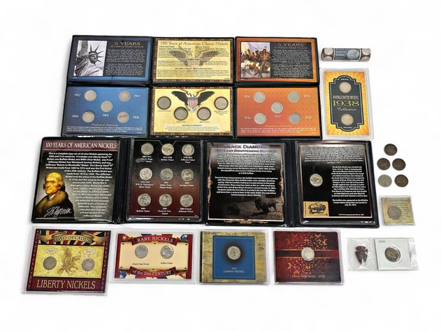 Liberty, Buffalo, & Jefferson Collectible Nickels