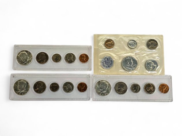 1961 Philadelphia Coin Set w/ 1965, 1966 & 1968-D Sets