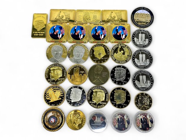 President Donald J. Trump & World Trade Center Commemorative Medallions & Tokens