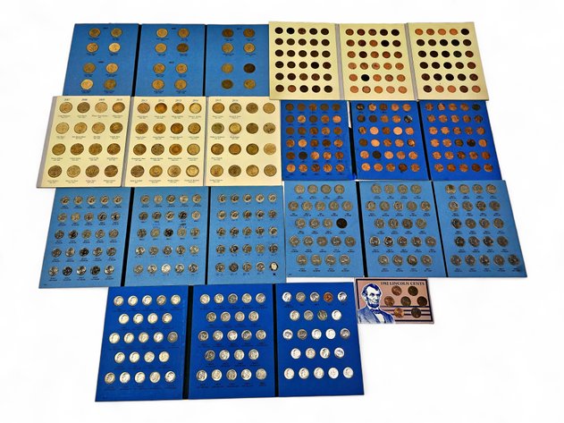 Presidential Dollars, Roosevelt Dimes, Jefferson Nickels & Lincoln Cents Folios