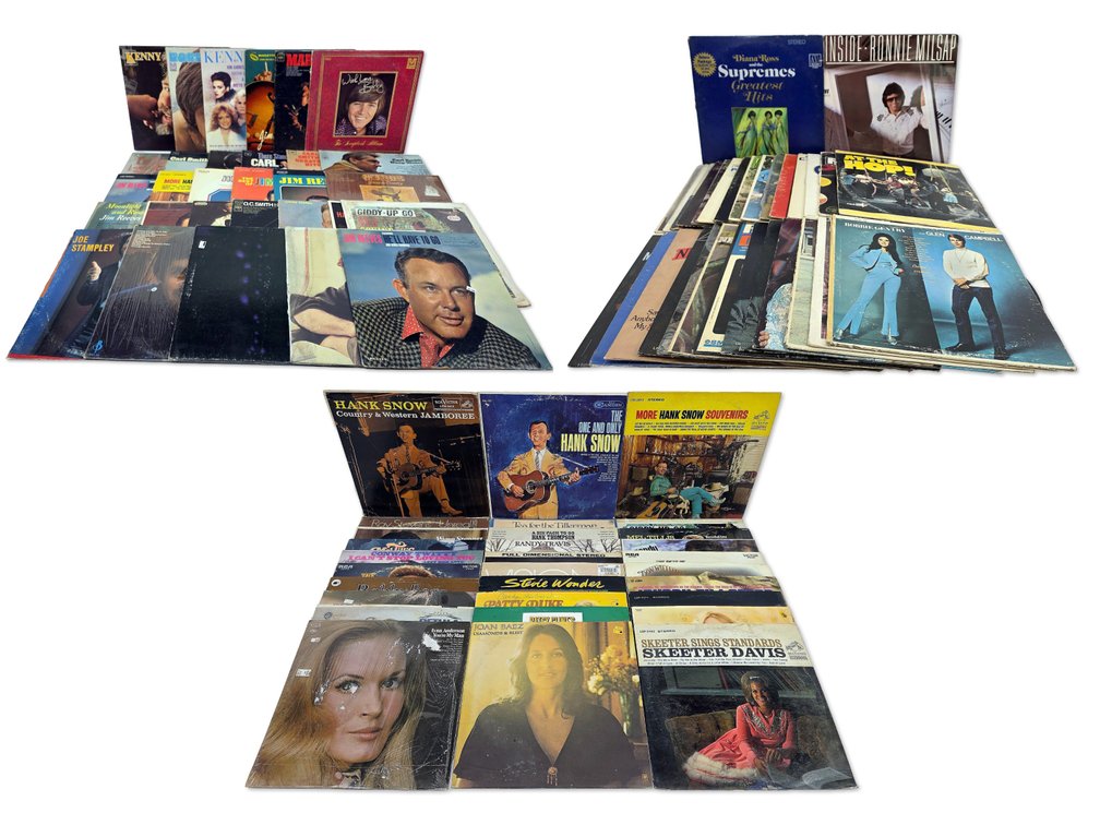Country, Folk and Soul Vinyl Records — Jim Reeves, Hank Snow, Cher and More