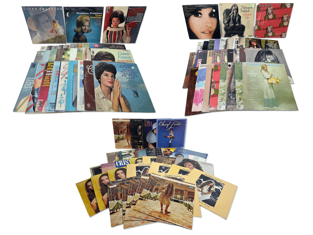 Country and Pop Records — Connie Francis, Donna Fargo, Lynn Anderson and More