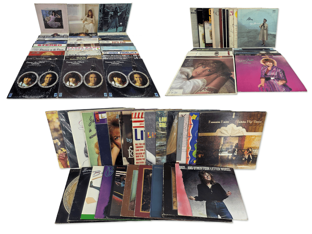 Vocal, Country and Pop Records — Carly Simon, Donny & Marie, Bonnie Raitt and More