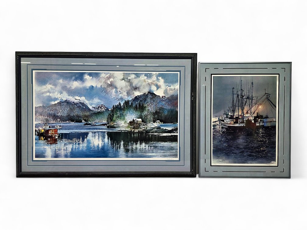 Nita Engle "Halibut Cove" & "Trawler in Home Port" Prints