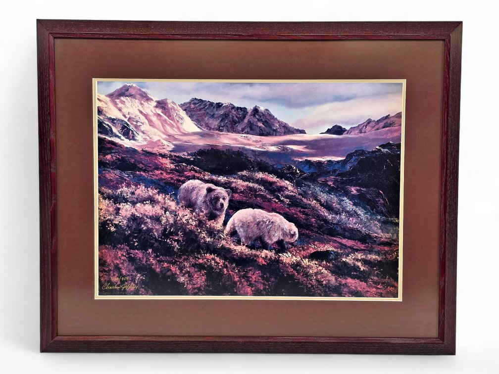 Charlen Jeffery Satrom “Toklat Grizzlies” Signed Limited-Edition Print