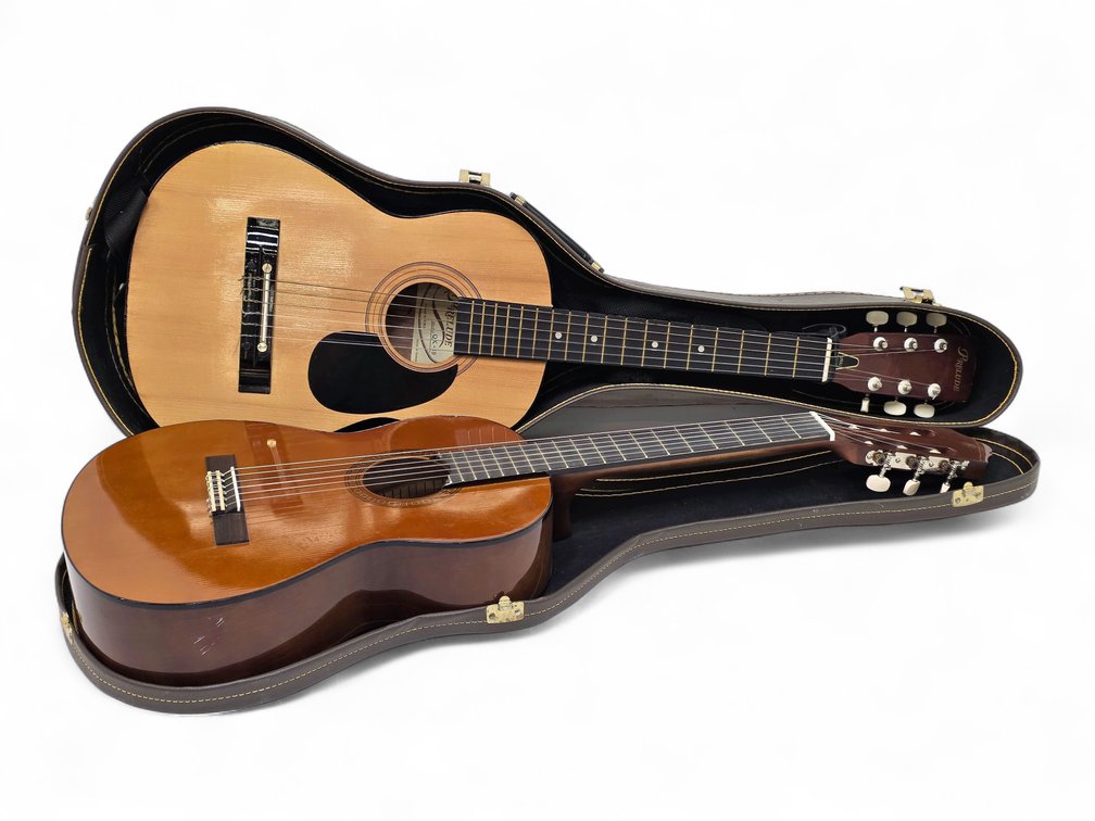 Prelude QX-19 & Yamaha CGS102A Guitars with Hardshell Case