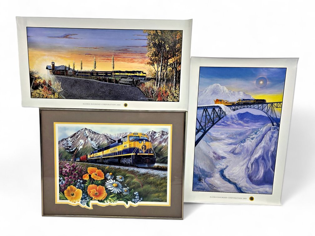 Alaska Railroad Prints - Kurt Jacobson, Debra Dubac & Taffina Katkus