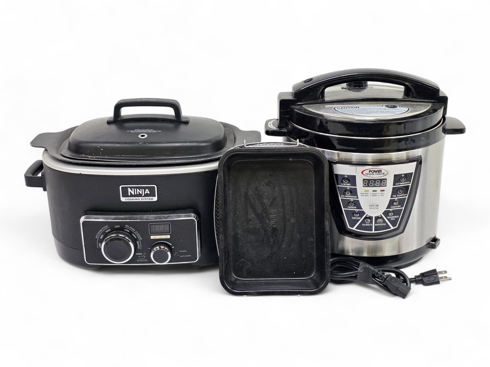 Ninja 3-in-1 Cooking System & Power Pressure Cooker XL