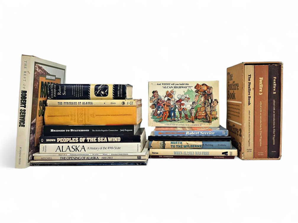 Books - Robert Service Poetry, Alaska Statehood & More