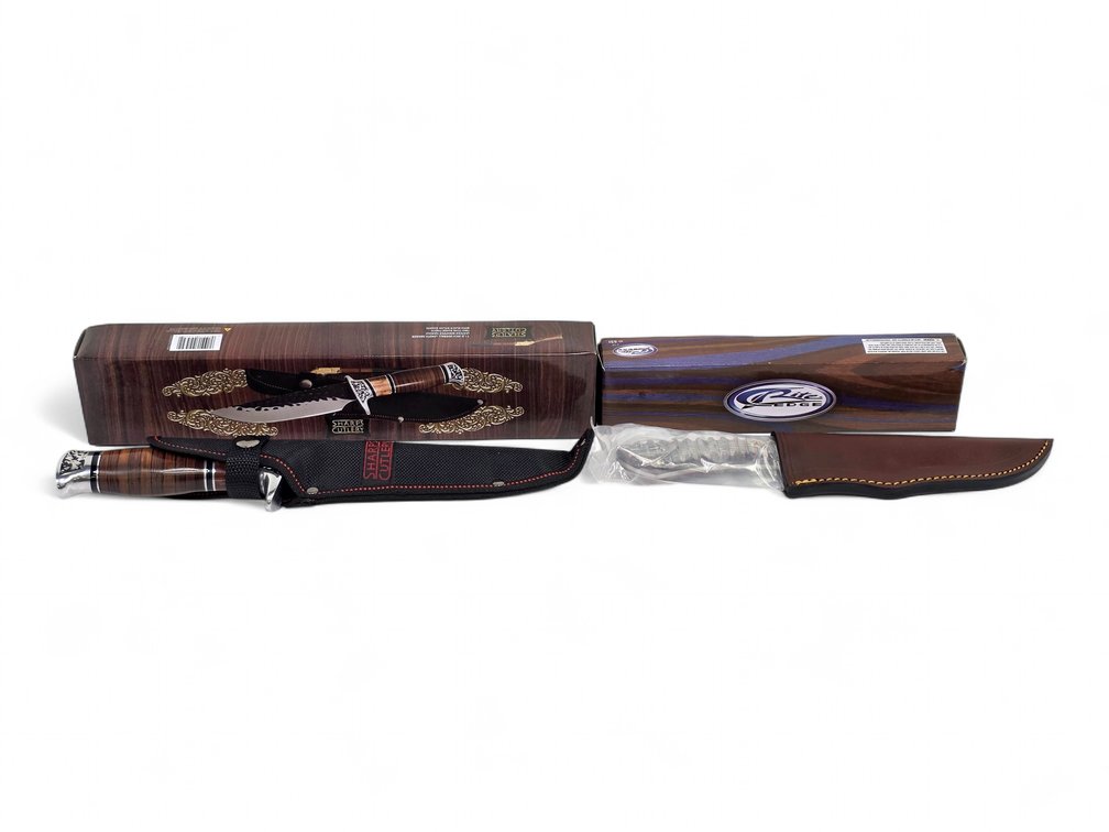 Sharps Cutlery & Rite Edge Knives with Sheaths