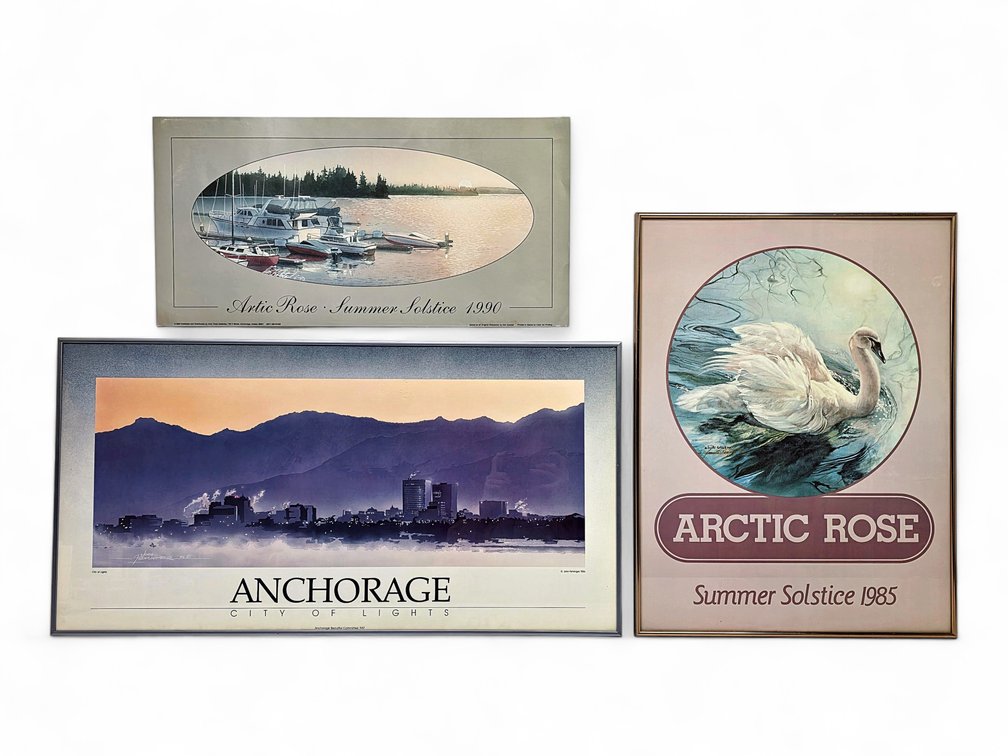 John Fehringer "City of Lights" & Signed Kolstad and Hartzell Solstice Posters