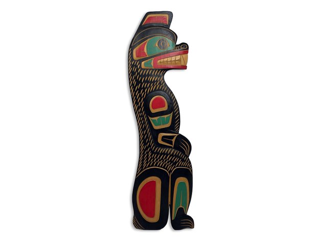 Gary Baker Squamish Formline Bear Sculpture