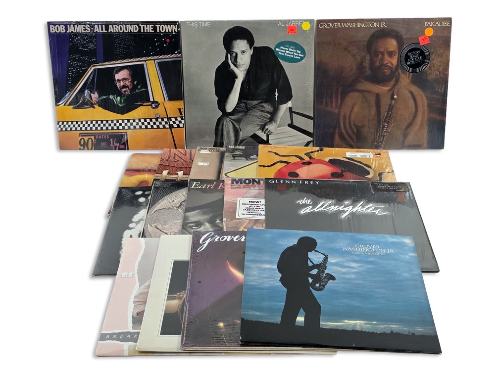17 Vinyl Records: Bob James, Al Jarreau, Earl Klugh & Grover Washington Jr.