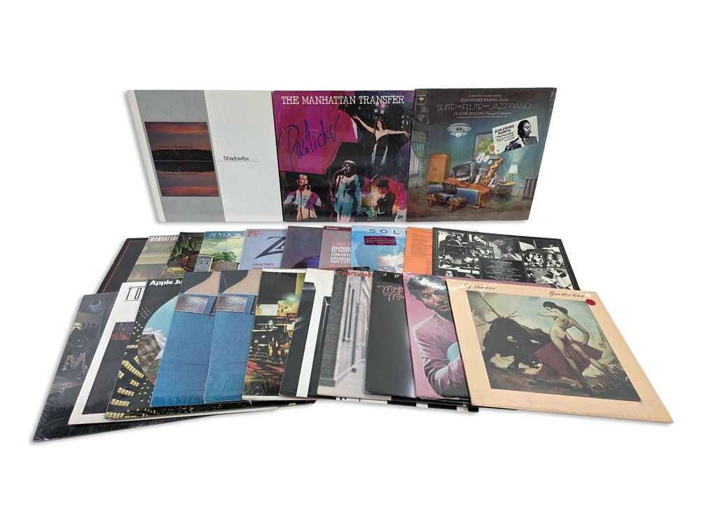24 Vinyl Records: Shadowfax, Manhattan Transfer, Zamfir & More