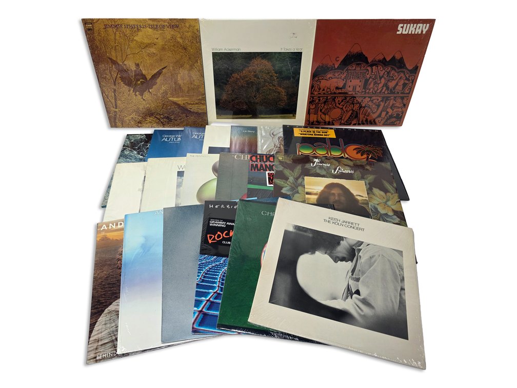 22 Vinyl Records: Jimmie Spheeris, George Winston, Chuck Mangione & More