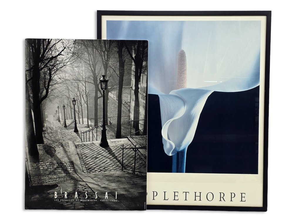 Robert Mapplethorpe “Calla Lily” & Brassaï Montmartre Photography Posters