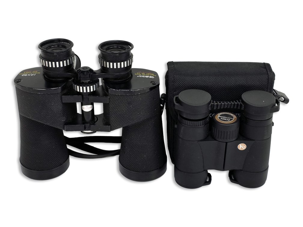 Tasco 10x50 & Kruger Optical BackCountry 10x32 Binoculars