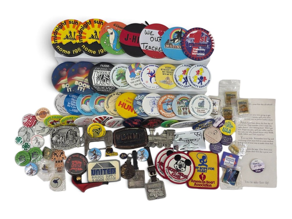 Siskiyou & Anacortes Buckles, Alaska Buttons & More