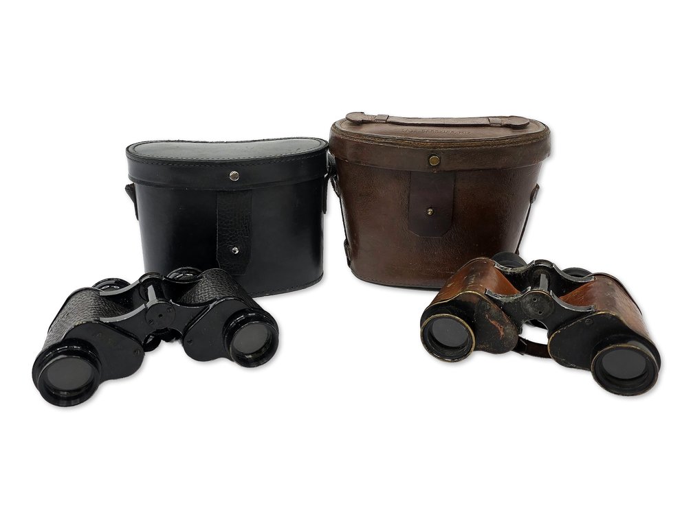WWI-Era U.S. Navy Binoculars — Gundlach-Manhattan & Crown Optical