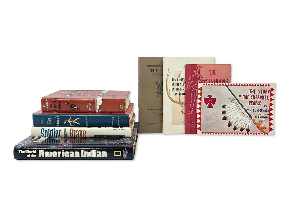 Eight Native American History & Reference Books