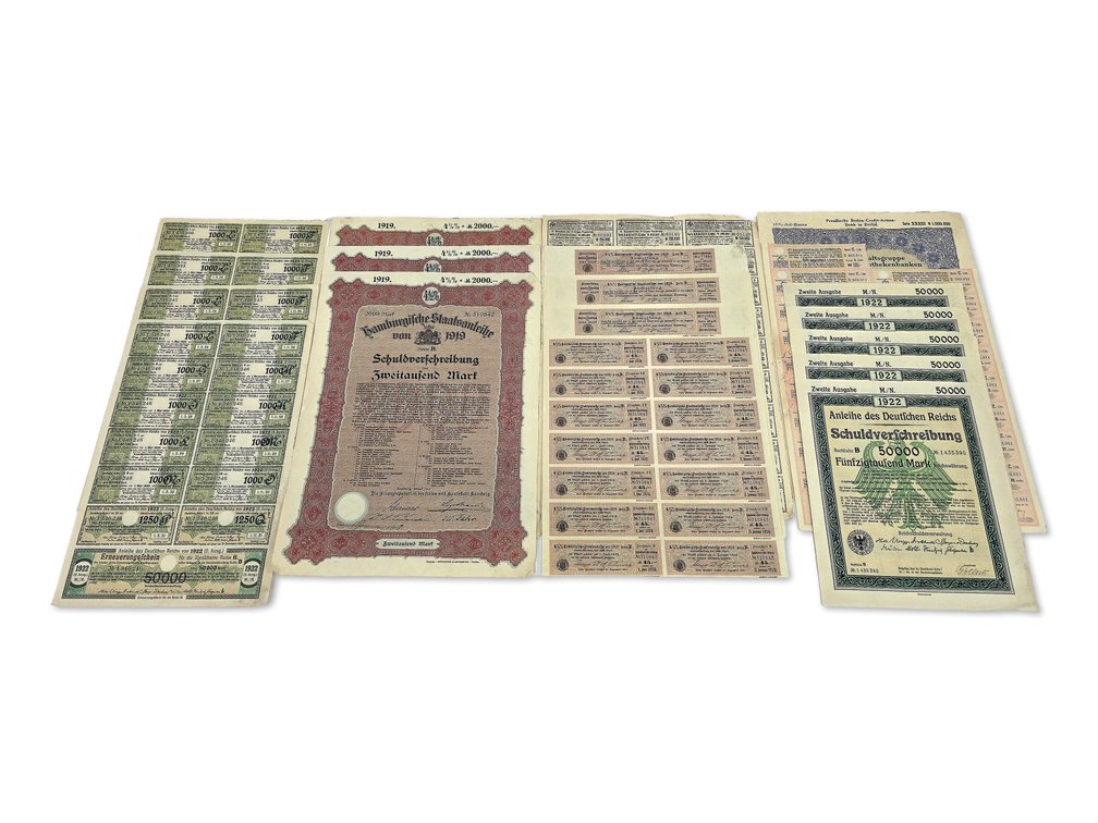 German Bond Certificates