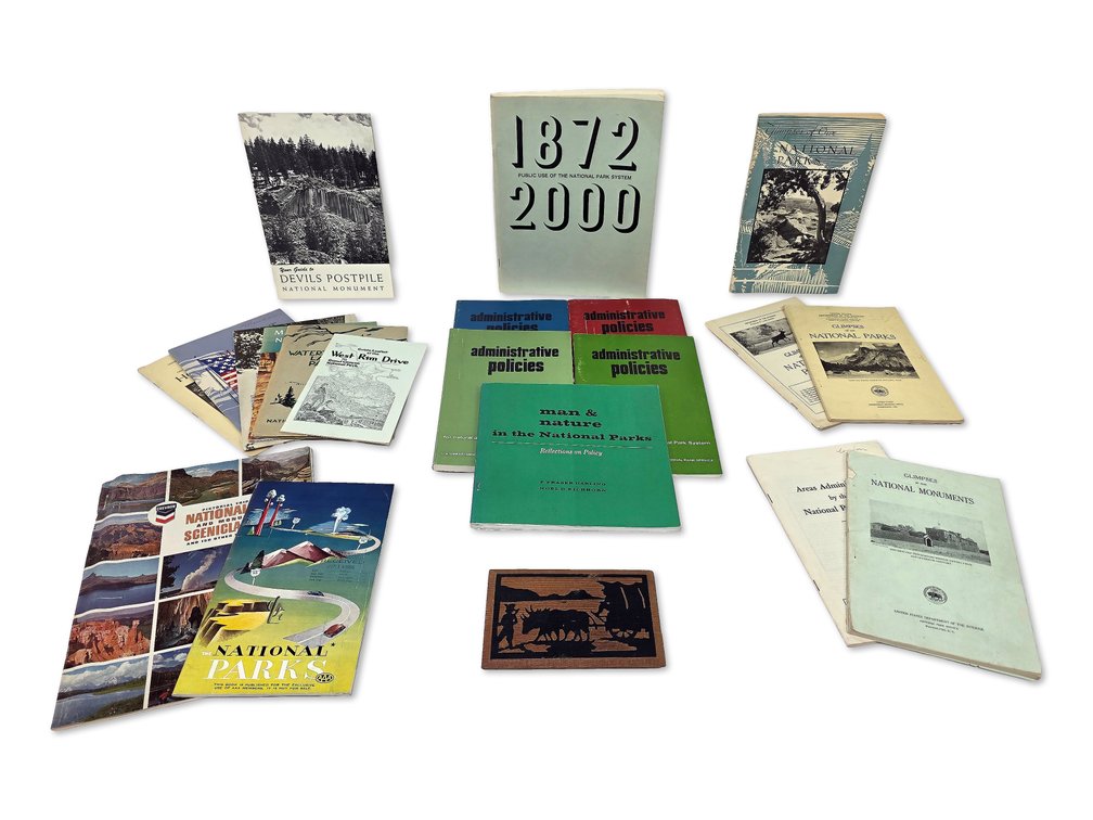 National Park Service Publications, Pamphlets & Pioneer Relief Stamp