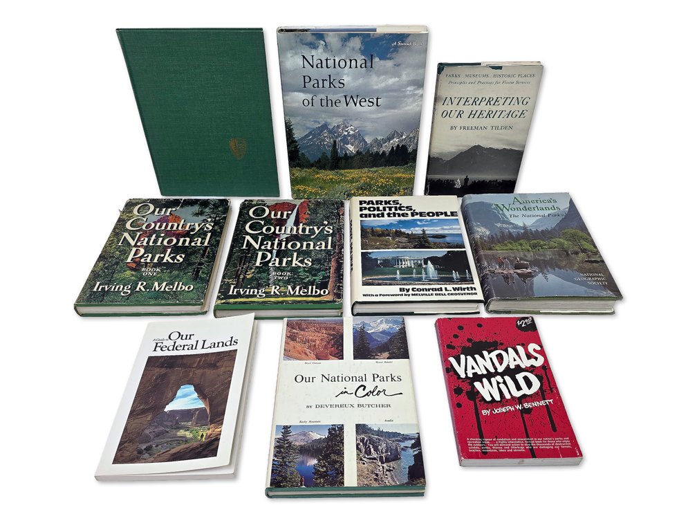 10x United States National Park Books