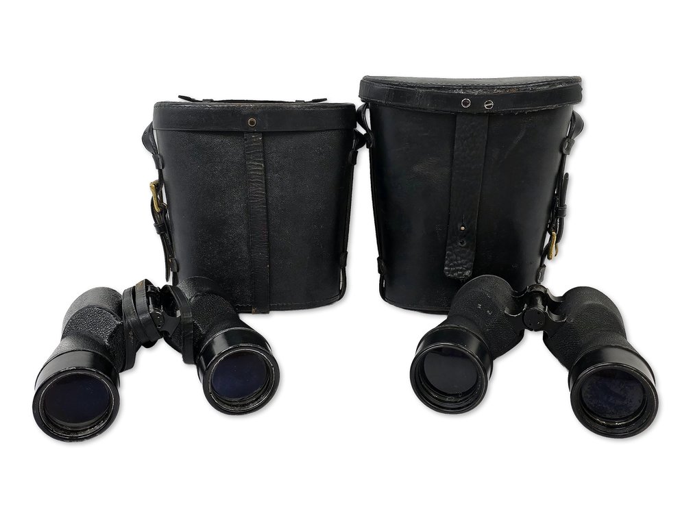 SARD U.S. Navy Mark 21 & Mark XLIV WWII-Era Binoculars with Cases