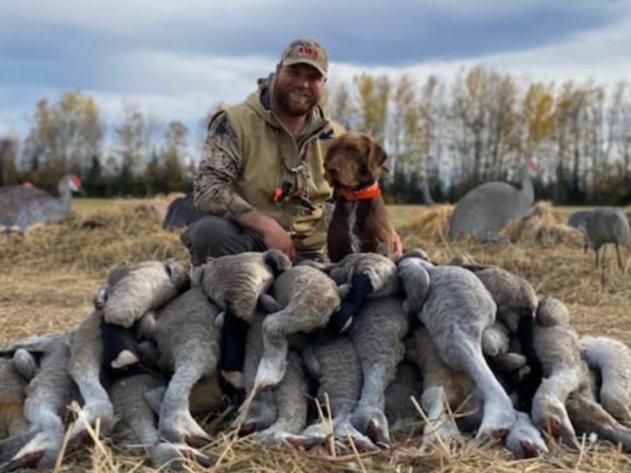 Alaska Crane and Goose Hunt for Four