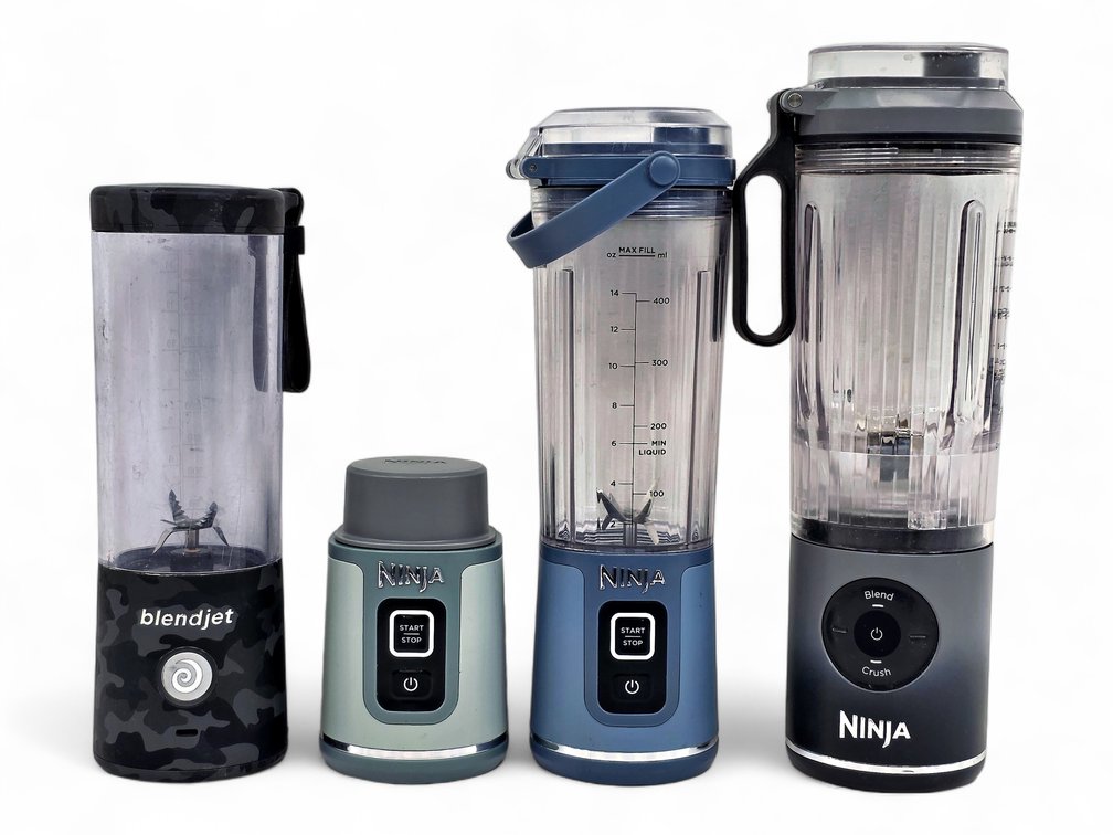 Ninja Blast, Blast Max & BlendJet 2 Portable Blender Group with Extra Ninja Base
