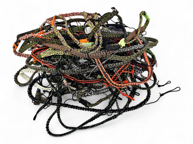 Assorted Paracord Lanyards & Bracelets with Hunting Calls