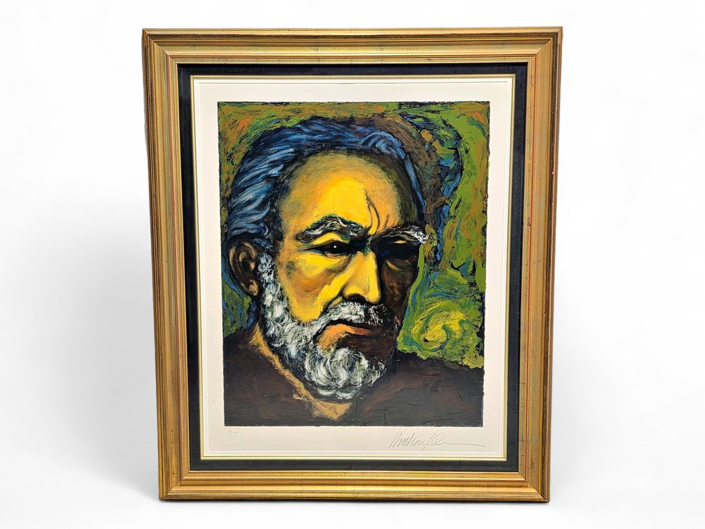 Anthony Quinn "Zorba — A Self Portrait" Signed Print