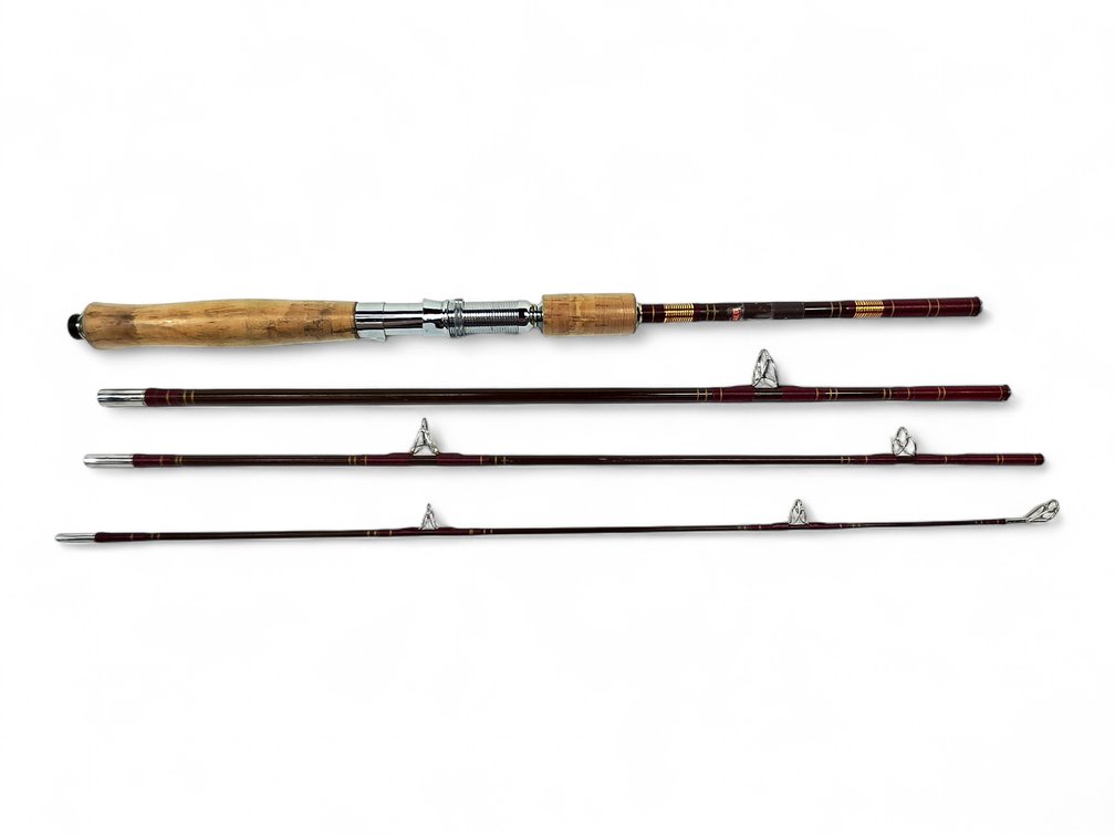 Jorgensen 78H Four-Piece Fishing Rod with Storage Bag