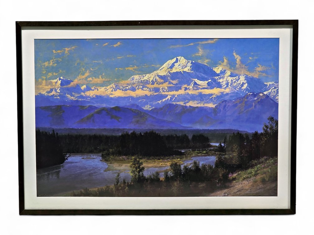 James Belcher "Caswell Creek" Denali Landscape Print, Signed & Numbered