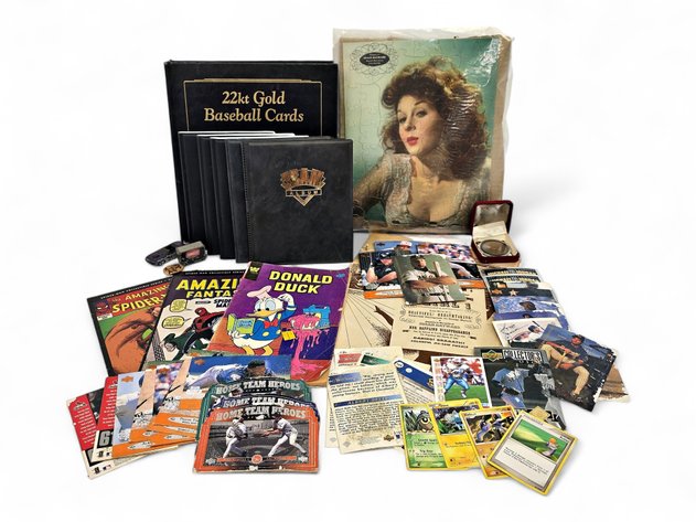 Danbury Mint Gold-Foil Cards, Joe Montana Medal, Sports & Pokémon Cards, Comics & Puzzle
