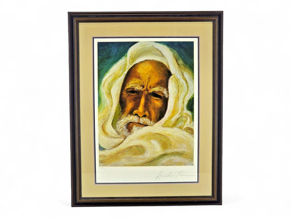 Anthony Quinn "The Prophet" Signed Portrait Print