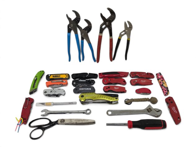 Pliers, Kilimanjaro Multi-Tool, DeWalt, Milwaukee & Other Utility Knives and Hand Tools