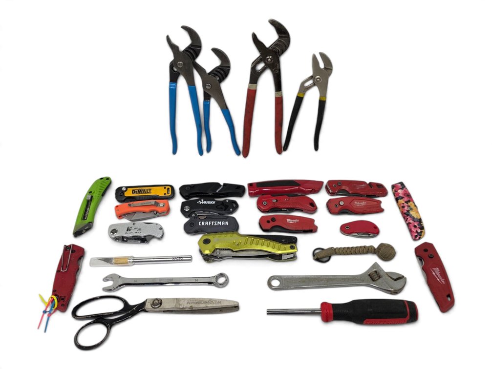 Pliers, Kilimanjaro Multi-Tool, DeWalt, Milwaukee & Other Utility Knives and Hand Tools