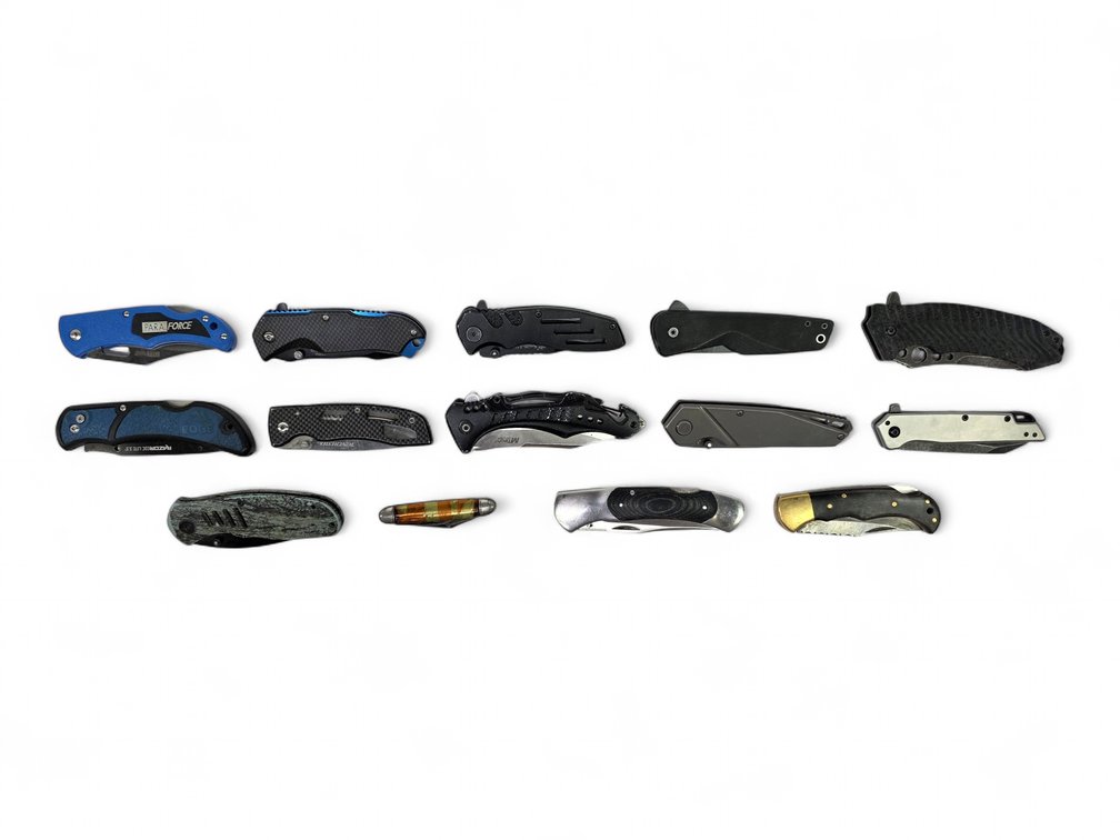 14 Folding Knives: Kershaw, Outdoor Edge, AccuSharp, Smith & Wesson, MTech & More