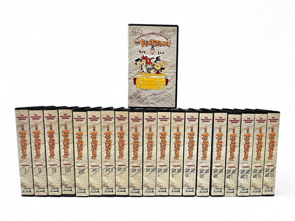 20 The Flintstones Collector's Edition VHS Tapes, Volumes 1–20