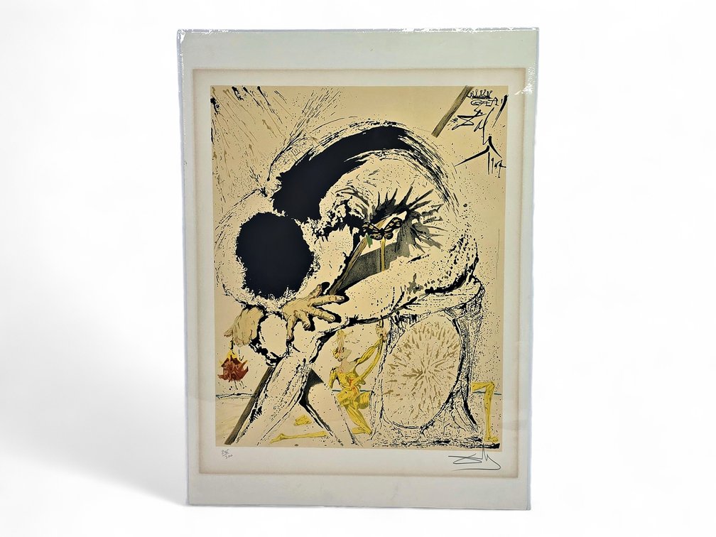 After Salvador Dalí "Don Quixote Overwhelmed" Print