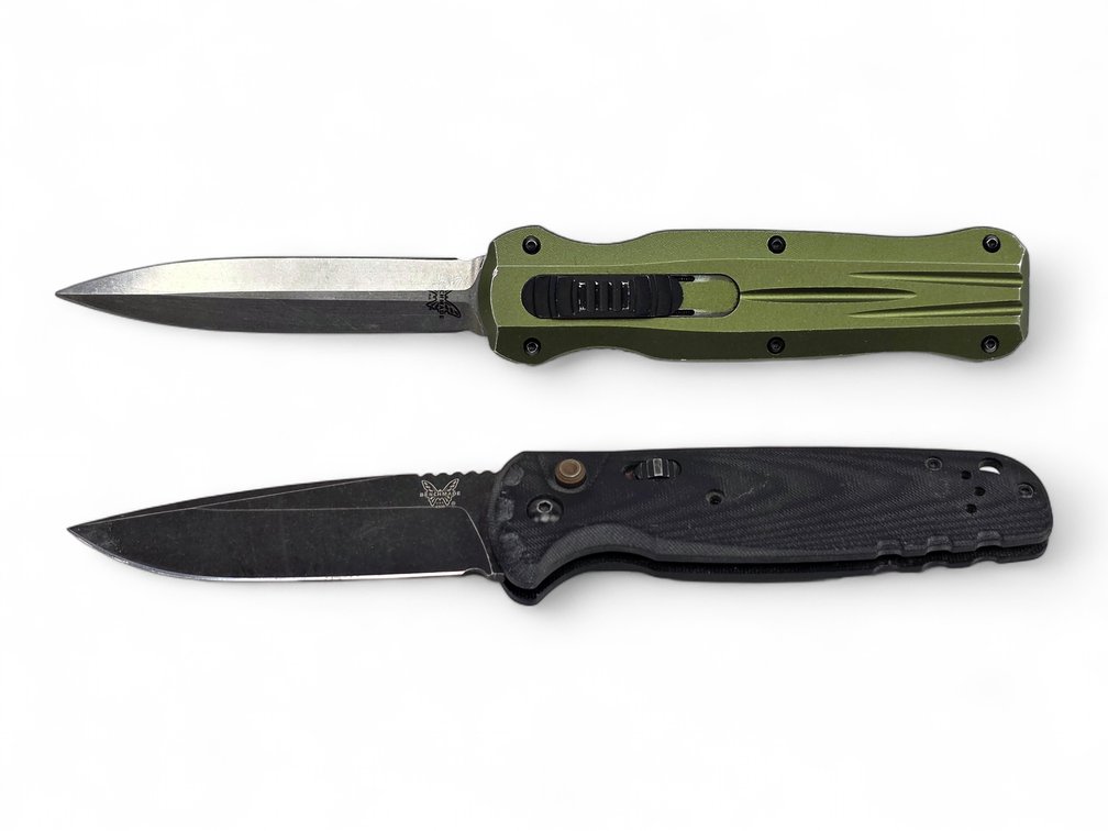 Benchmade Infidel OTF & 4300 CLA Side-Opening Automatic Knives