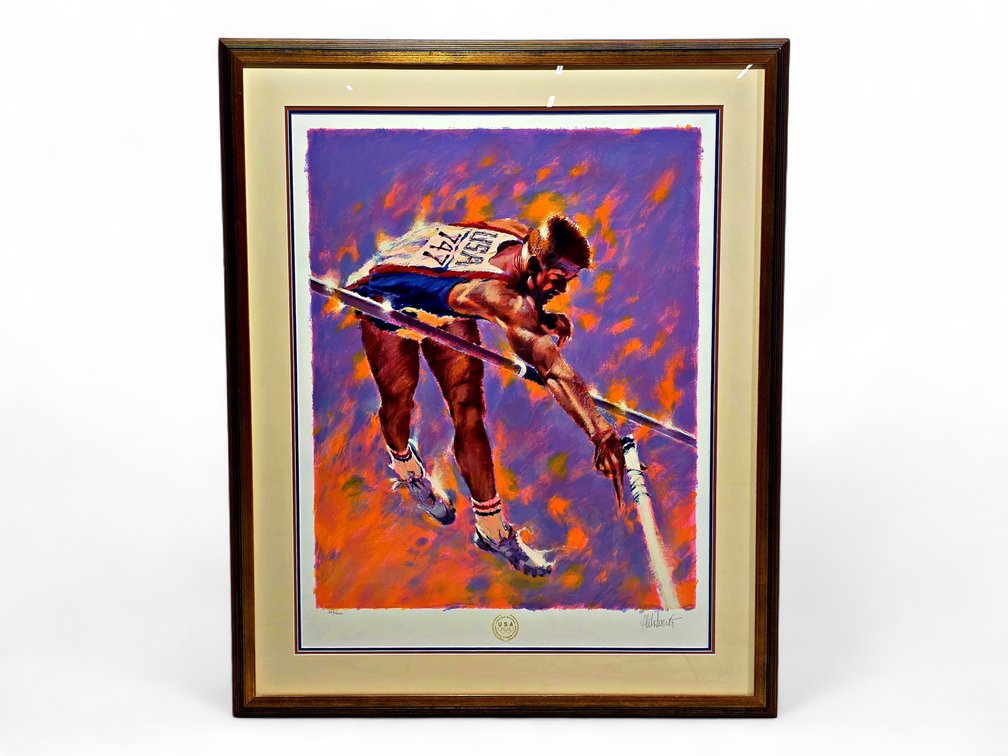 Aldo Luongo "High Flyer" Signed Olympic Print